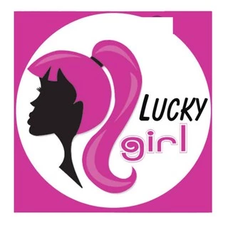 โลโก้ร้าน Lucky girl 555