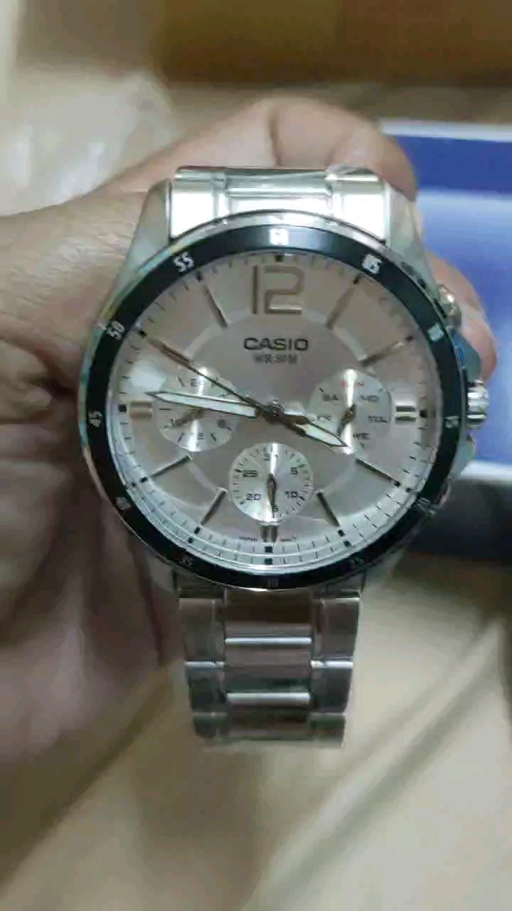 reviewร้านแนะนำcasio ของแท้ประกันศูนย์ นาฬิกาผู้ชาย รุ่น MTP 1374D MTP 1374SG SMILEYTIME ขายของแท้ ประกันcmg c thong comment 0