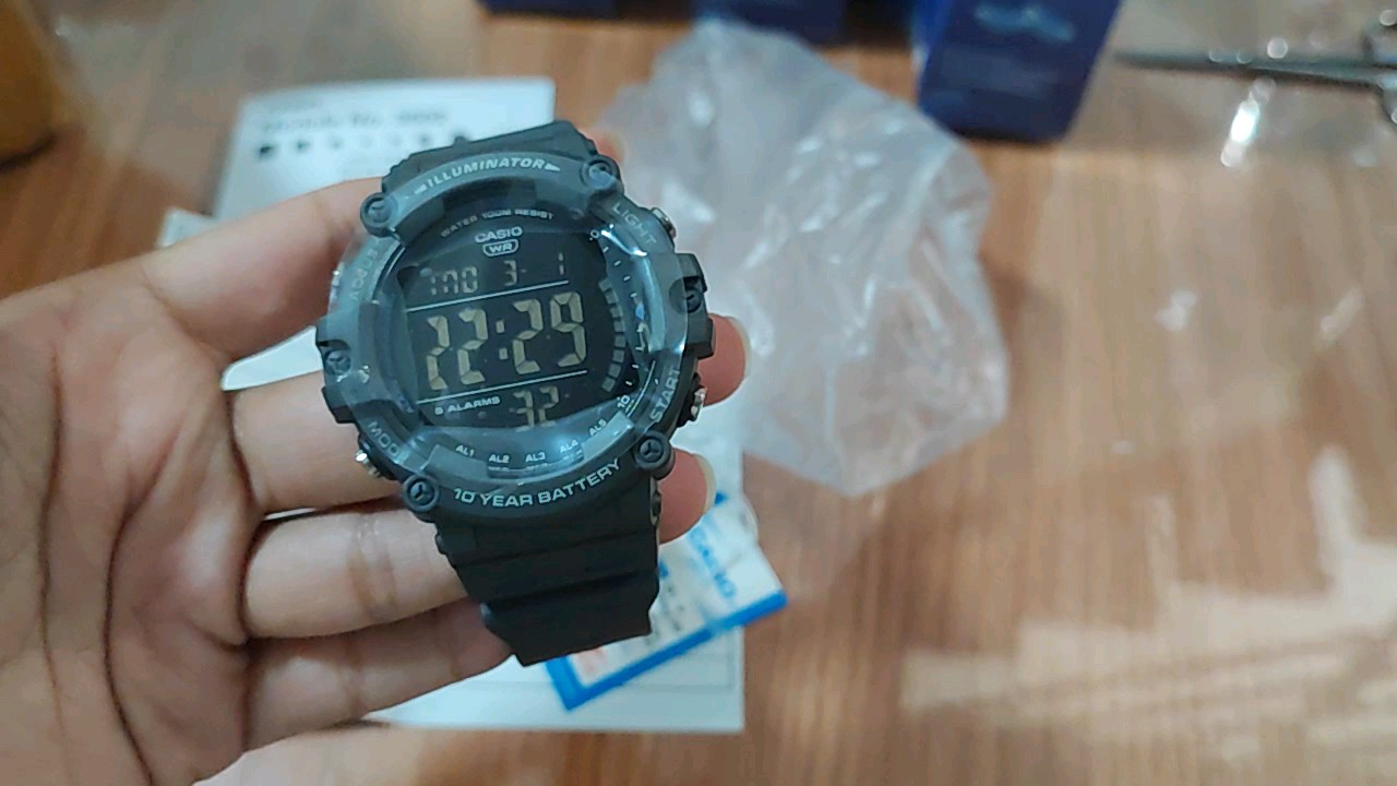reviewร้านแนะนำCASIO นาฬิกาข้อมือผู้ชาย รุ่น AE 1500WH SERIES รับประกันCMG1ปี AE 1500WH 1A AE 1500WH 8B comment 0