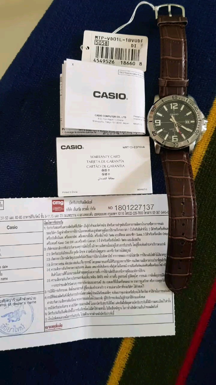 reviewร้านแนะนำCASIO นาฬิกา รุ่น MTP VD02ปี MTP VD01D MTP VD01G MTP VD01GL MTP VD01SG MTP VD01B MTP VD01BL MTP VD01L comment 0