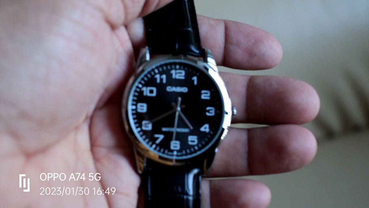 reviewร้านแนะนำ ใส่โค้ดลดเพิ่ม ของแท้ นาฬิกาข้อมือ Casio ผู้ชายรุ่น MTP V001 สายหนัง พร้อมกล่อง comment 0