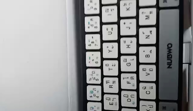 reviewNubwo Bluetooth Keyboard NKB 103NKB 100คีย์บอร์ดเล็ก คีย์บอร์ดไร้สาย คีย์บอร์ดบลูทูธ comment 0