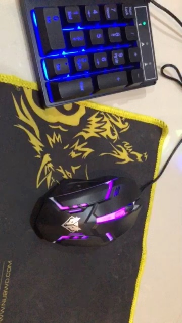 reviewNUBWO ชุดไฟทะลุอักษร Keyboard mouse combo set SAVITAR NKM 623 สวยแรงส์ oker 6120Gamingสวย comment 0