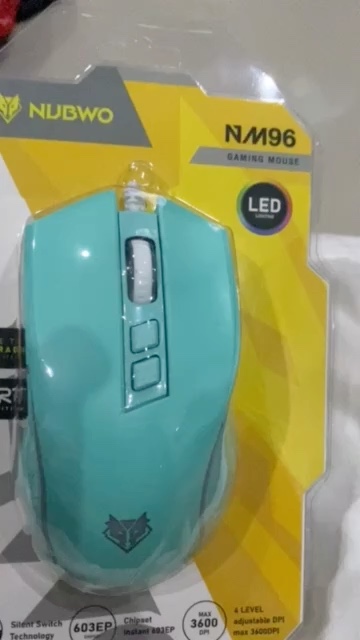 reviewร้านแนะนำเม้าส์ NUBWO NM96 Gaming mouseรับประกันสินค้า 1 ปี comment 0