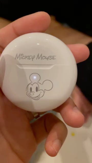 reviewหูฟังบลูทูธ TWS หูฟัง disney ของแทั หูฟังบลูทูธไร้สาย HiFi หูฟังไร้สาย มีไมโครโฟน Earphone สําหรับ IOS Android comment 0