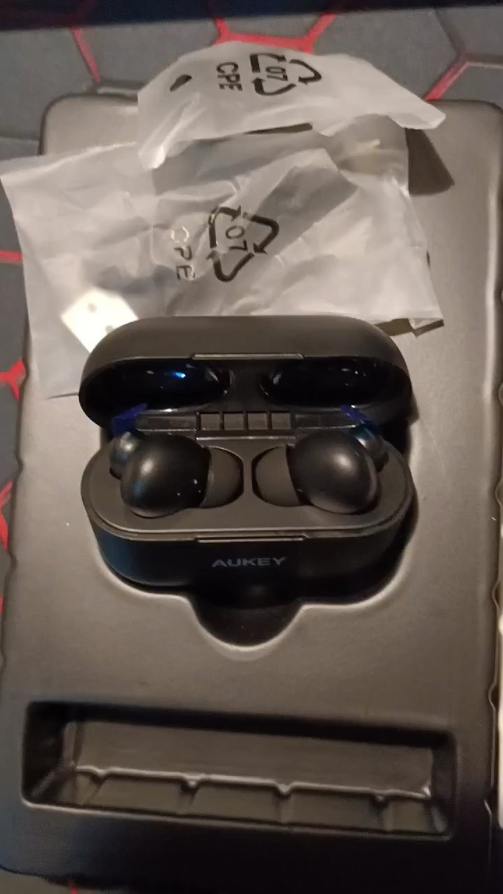 reviewAUKEY EP M1s หูฟังบลูทูธไร้สาย True Wireless Earbuds หูฟัง TWS 10mm driver PEEK PU BT 5 1 หูฟังไร้สาย Trueair2 Nova10 รุ่น EP M1S comment 0