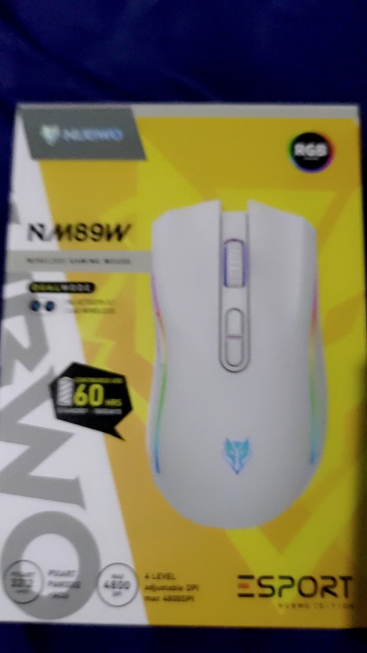 reviewร้านแนะนำเมาส์เกมมิ่งไร้สาย Nubwo NM 89W Wireless Gaming Mouse เมาส์ไร้สาย เมาส์เกมมิ่ง ประกัน 1 ปี สำหรับตัว เม้าส์ comment 0