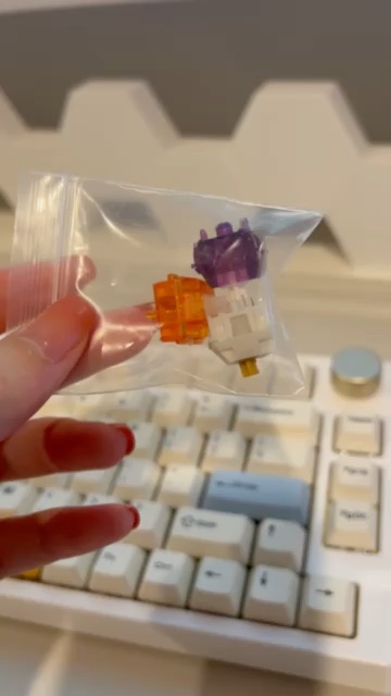 reviewร้านแนะนำ Tactile Gazzew Boba U4t Thocky Tactile Switches สวิทช์สองจังหวะสุด Thoc มีการ Pre lubed Leaf ของสวิทช์มาแล้ว comment 0