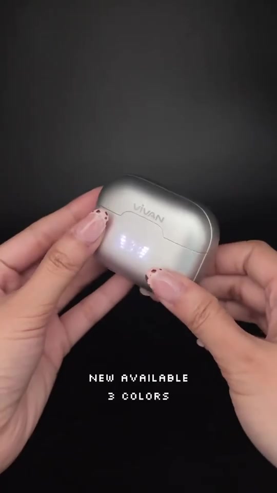 VIVAN GT6 tai nghe chống ồn ANC pin cực bền, chơi game không lag, chip Bluetooth 6.0, tải ứng dụng Wook Audio.