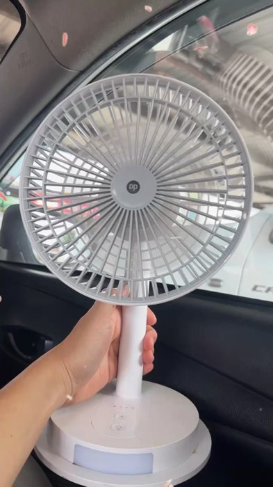 Quạt mát lạnh thoải mái kèm đèn LED #พัดลม