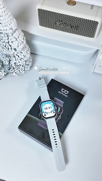 GOOJODOQ Smartwatch ครบทุกโหมด ทั้ง สุขภาพ กีฬา ความบันเทิง แบตเตอรี่700mAh ใช้งานได้ยาวนาน #GOOJODOQ #goojodoq #นาฬิกา #smartwatch