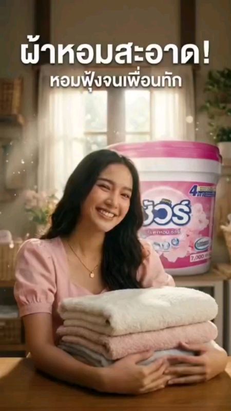 🧺 ผ้าหอมสะอาดเหมือนซักร้านซักอบรีด! ใครกำลังหาผงซักฟอกคุ้มๆ ต้องตัวนี้เลย ✨ #ผงซักฟอ #รีวิวของใช้ในบ้า  #ของใช้ในบ้าน   #Shopee  #โปรshopee #ของถูก #