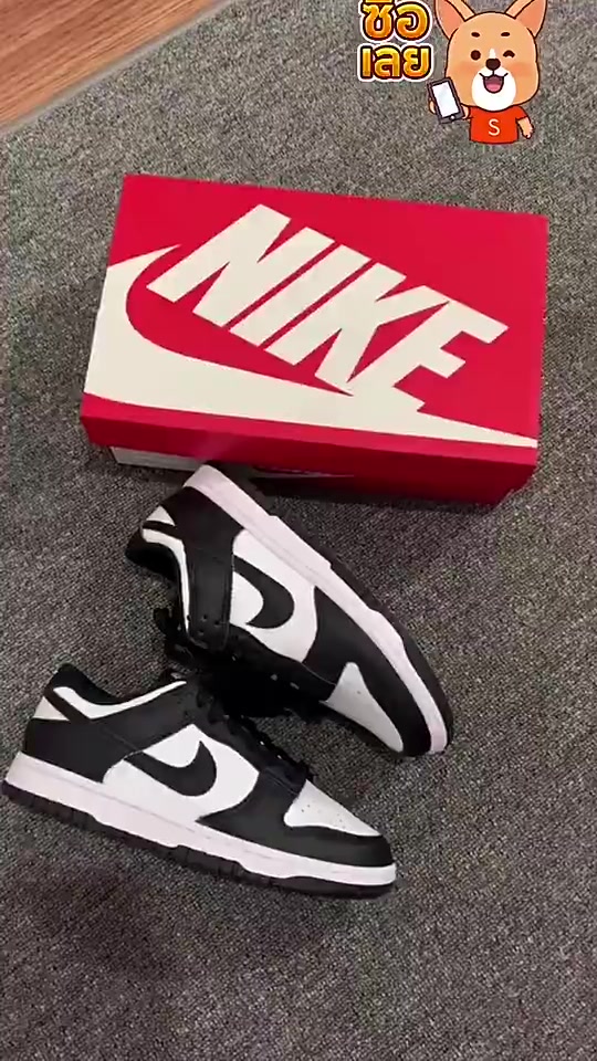 [ พร้อมส่ง ของแท้ 100% ] Nike Dunk Low Grey Fog สีเทา สุดฮิต แต่งตัวง่ายได้ทุกลุค