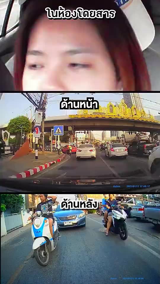 [Bán chạy hạng 1] Aston Triple Wifi 3 camera gắn xe, camera xe Jeep FHD, hỗ trợ ghi khi đậu 24h, ghi vòng, bảo hành 1 năm