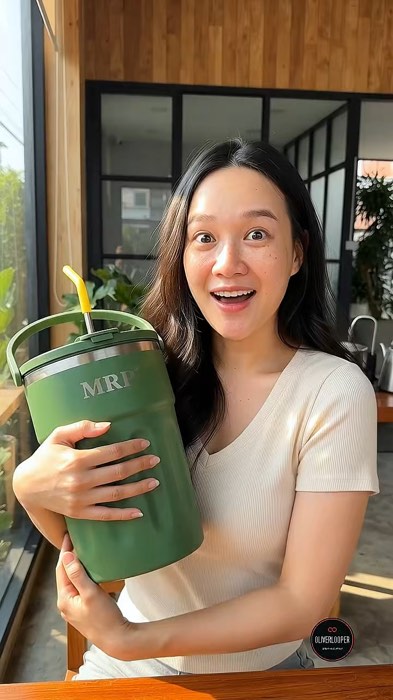 Thùng nước inox 4 lít, bình giữ lạnh MRP cỡ lớn, phải có, dễ dàng mang theo, chất lượng tốt #thùng_nước_giữ_nhiệt #bình_giữ_lạnh #MRP #thùng_nước_inox #đồ_hót