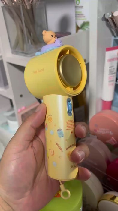 (JisuLife x Butterbear) Handheld Fan Pro1 quạt cầm tay #sản phẩm nổi bật trên App Som #đồ hay trên App Som #sản phẩm tốt nên chia sẻ #bền #sử dụng tốt #độ bền #hữu ích #dễ mang #đáng đồng tiền