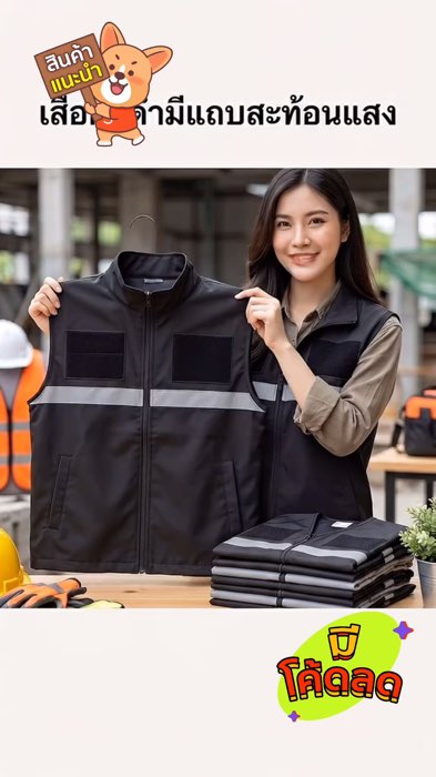 Áo găng áo găng nam áo phản quang an toàn có chân thằn lằn