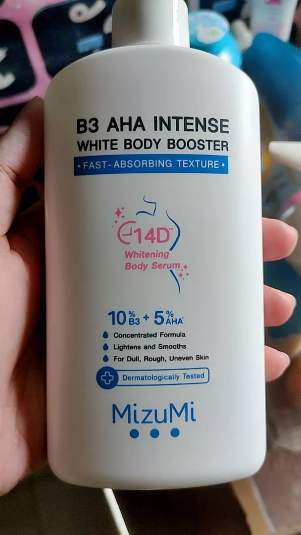 รีวิว MizuMi B3 AHA Intense White Body Booster ความคิดเห็นบน Pantip (2)