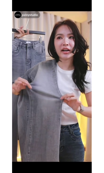 Paloy#กางเกงยีนส์ขาม้าโพนี่เล็ก #Shopee