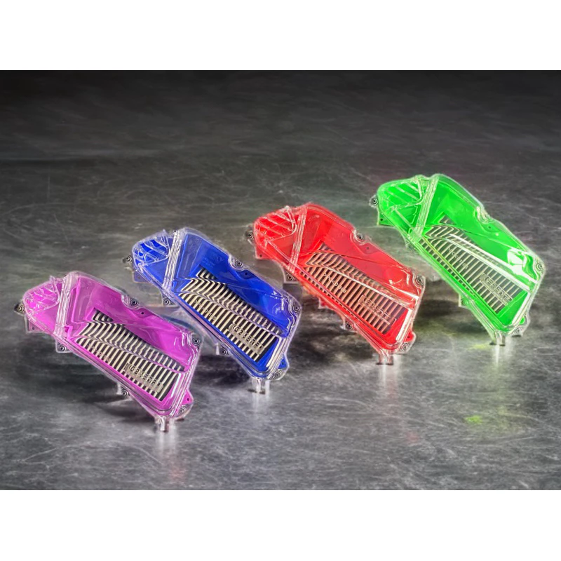 ครอบกรองอากาศแต่งสีใส + ไส้กรอง KN สำหรับ Honda Lead 125 4V และ Honda Giorno (คละสี) - อะไหล่แต่ง Giorno+