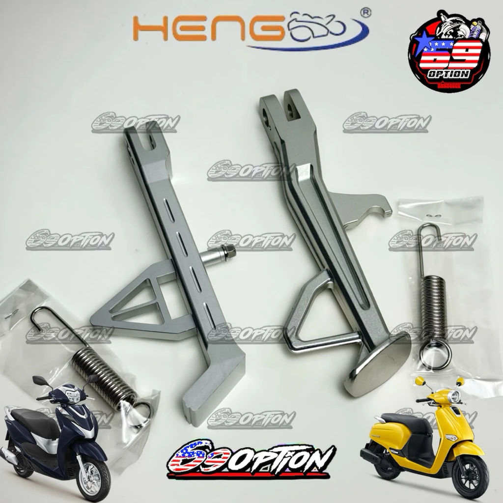 ขาตั้งมีเนียม Honda Giorno / Lead รถเดิมและโหลด เฮงสกรู ของแท้