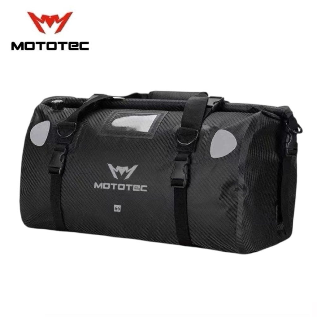 กระเป๋ากันน้ำ MOTOTEC MT-WB01 มัดท้ายรถมอเตอร์ไซด์ ลายเคฟล่า