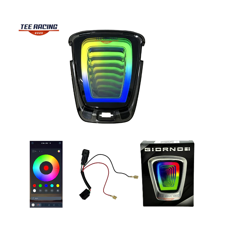 ไฟโลโก้ RGB LED 3D ควบคุมสีผ่านแอพ สำหรับ Honda Giorno ปลั๊กตรงรุ่น - อะไหล่แต่ง Giorno+