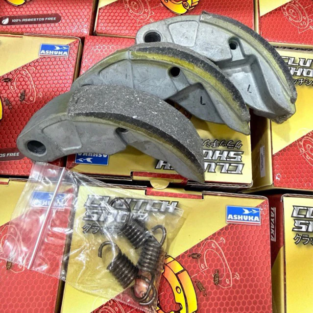 ครัชคาร์บอน ASHUKA สำหรับ Honda Lead, Giorno, PCX160, PCX150 พร้อมสปริงเกี่ยว - อะไหล่แต่ง Giorno+